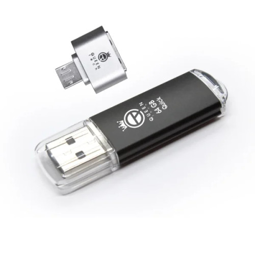 فلش مموری OTG - Queen Quick C Plus ظرفیت 64