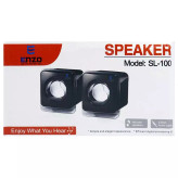 اسپیکر دو تیکه سیمی انزو مدل ENZO SL-100