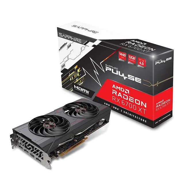 SAPPHIRE Pulse AMD Radeon RX 6700 XT 12GB