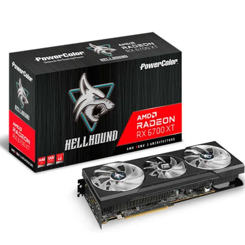 RX 6700 XT PowerColor Hellhound RADEON 12GB