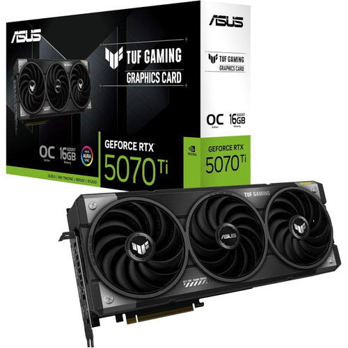 Asus TUF Gaming GeForce RTX 5070 بسته بندی