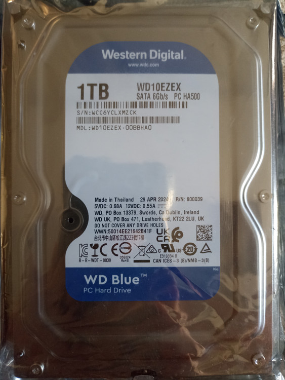 WD Blue 10EZEX 1TB